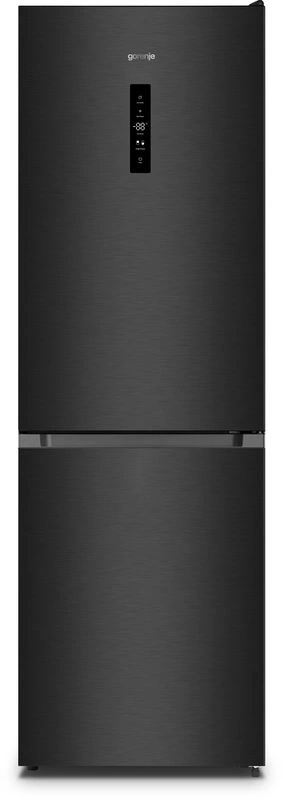 Gorenje NRK619CABXL4 fekete, alulfagyasztós, Hűtő:207L, Fagyasztó: 97L, hűtőszekrény
