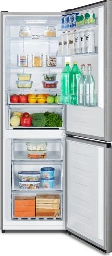 Gorenje NRK619CAXL4 inox, alulfagyasztós, Hűtő:207L, Fagyasztó:97L, hűtőszekrény