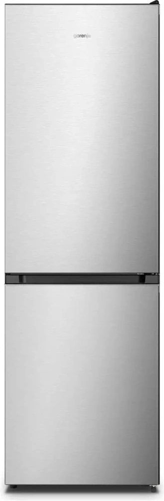 Gorenje NRK619D2XL4 inox, No Frost, alulfagyasztós, kombinált hűtőszekrény