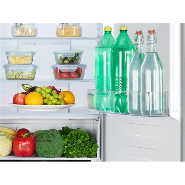 Gorenje NRK619D2XL4 inox, No Frost, alulfagyasztós, kombinált hűtőszekrény