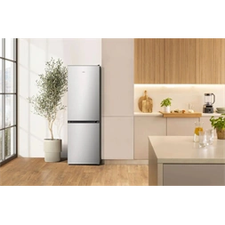 Gorenje NRK619D2XL4 inox, No Frost, alulfagyasztós, kombinált hűtőszekrény