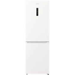 Gorenje NRK619DA2W4 inox, alulfagyasztós, Hűtő:204L, Fagyasztó:96L, hűtőszekrény