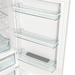 Gorenje NRK619DA2W4 inox, alulfagyasztós, Hűtő:204L, Fagyasztó:96L, hűtőszekrény