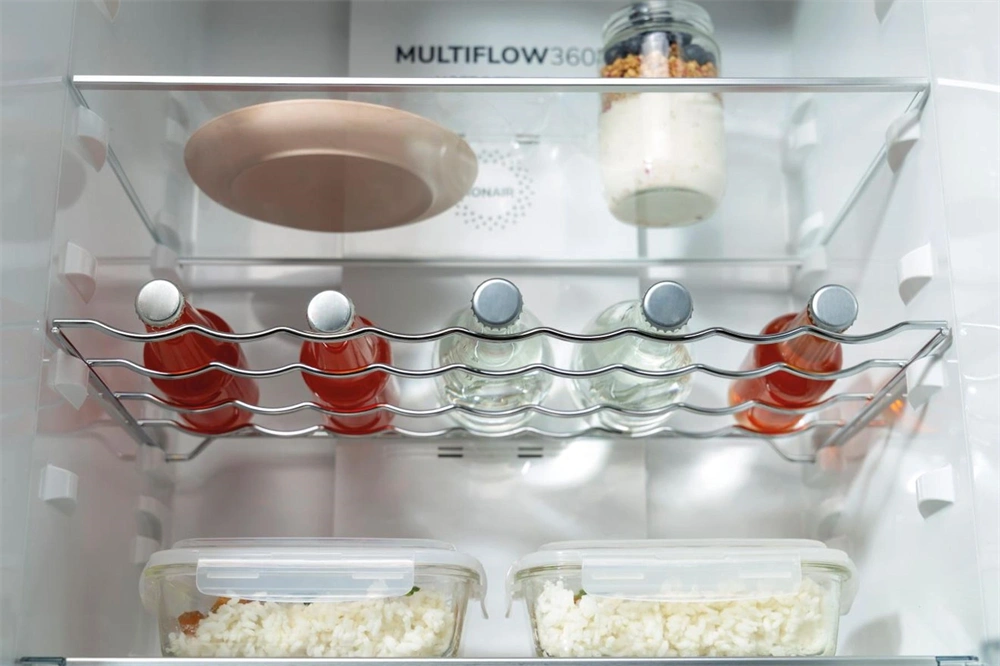 Gorenje NRK619DA2XL4 inox, alulfagyasztós, Hűtő:204L, Fagyasztó:96L, hűtőszekrény