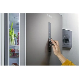 Gorenje NRK619DA2XL4 inox, alulfagyasztós, Hűtő:204L, Fagyasztó:96L, hűtőszekrény