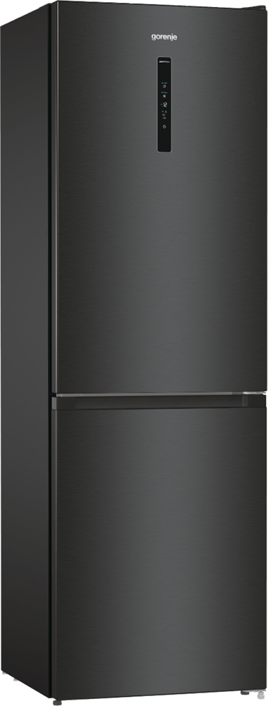 Gorenje NRK619EABXL4 fekete, alulfagyasztós, Hűtő:204L, Fagyasztó:96L, No frost Plus hűtőszekrény