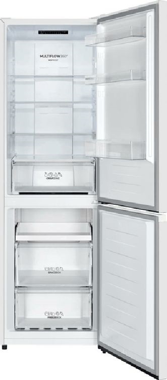 Gorenje NRK619EPW4 fehér, alulfagyasztós, Hűtő:207L, Fagyasztó:97L, No frost Plus hűtőszekrény