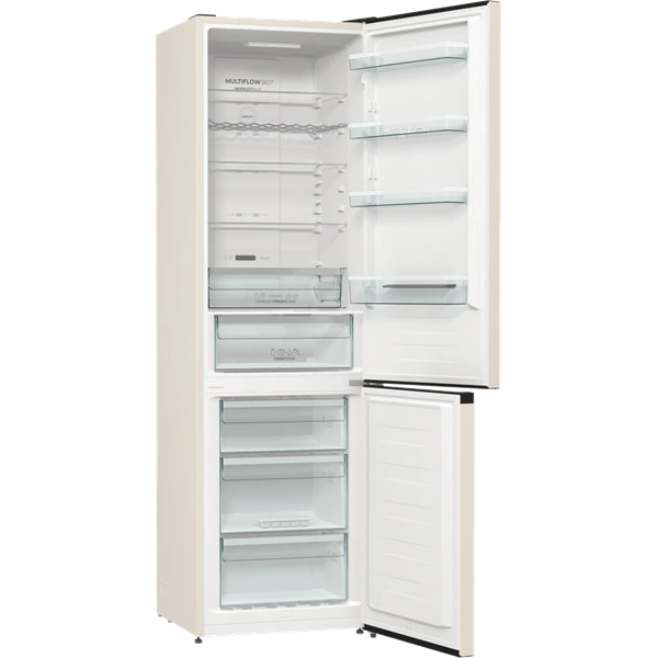 Gorenje NRK6202AC4 bézs, alulfagyasztós, Hűtő:236L, Fagyasztó:96L, hűtőszekrény