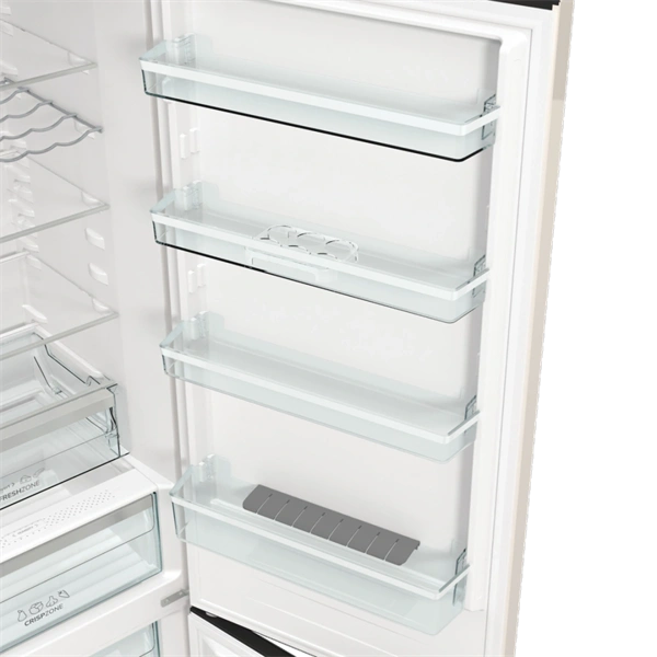 Gorenje NRK6202AC4 bézs, alulfagyasztós, Hűtő:236L, Fagyasztó:96L, hűtőszekrény