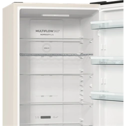 Gorenje NRK6202AC4 bézs, alulfagyasztós, Hűtő:236L, Fagyasztó:96L, hűtőszekrény