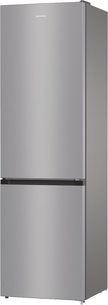 Gorenje NRK6202ES4 inox, alulfagyasztós, Hűtő:235L, Fagyasztó:96L, No frost Plus hűtőszekrény