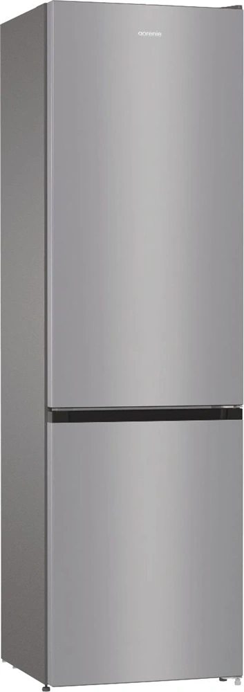 Gorenje NRK6202ES4 inox, alulfagyasztós, Hűtő:235L, Fagyasztó:96L, No frost Plus hűtőszekrény (Újszerű)