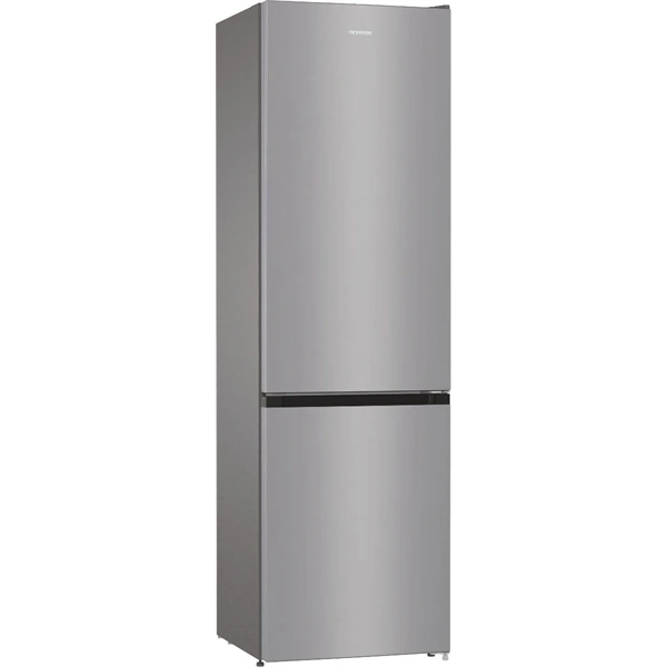 Gorenje NRK6202ES4 inox, alulfagyasztós, Hűtő:235L, Fagyasztó:96L, No frost Plus hűtőszekrény (Újszerű)