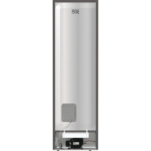 Gorenje NRK6202ES4 inox, alulfagyasztós, Hűtő:235L, Fagyasztó:96L, No frost Plus hűtőszekrény (Újszerű)