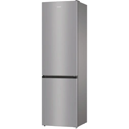 Gorenje NRK6202ES4 inox, alulfagyasztós, Hűtő:235L, Fagyasztó:96L, No frost Plus hűtőszekrény (Újszerű)