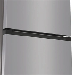 Gorenje NRK6202ES4 inox, alulfagyasztós, Hűtő:235L, Fagyasztó:96L, No frost Plus hűtőszekrény (Újszerű)