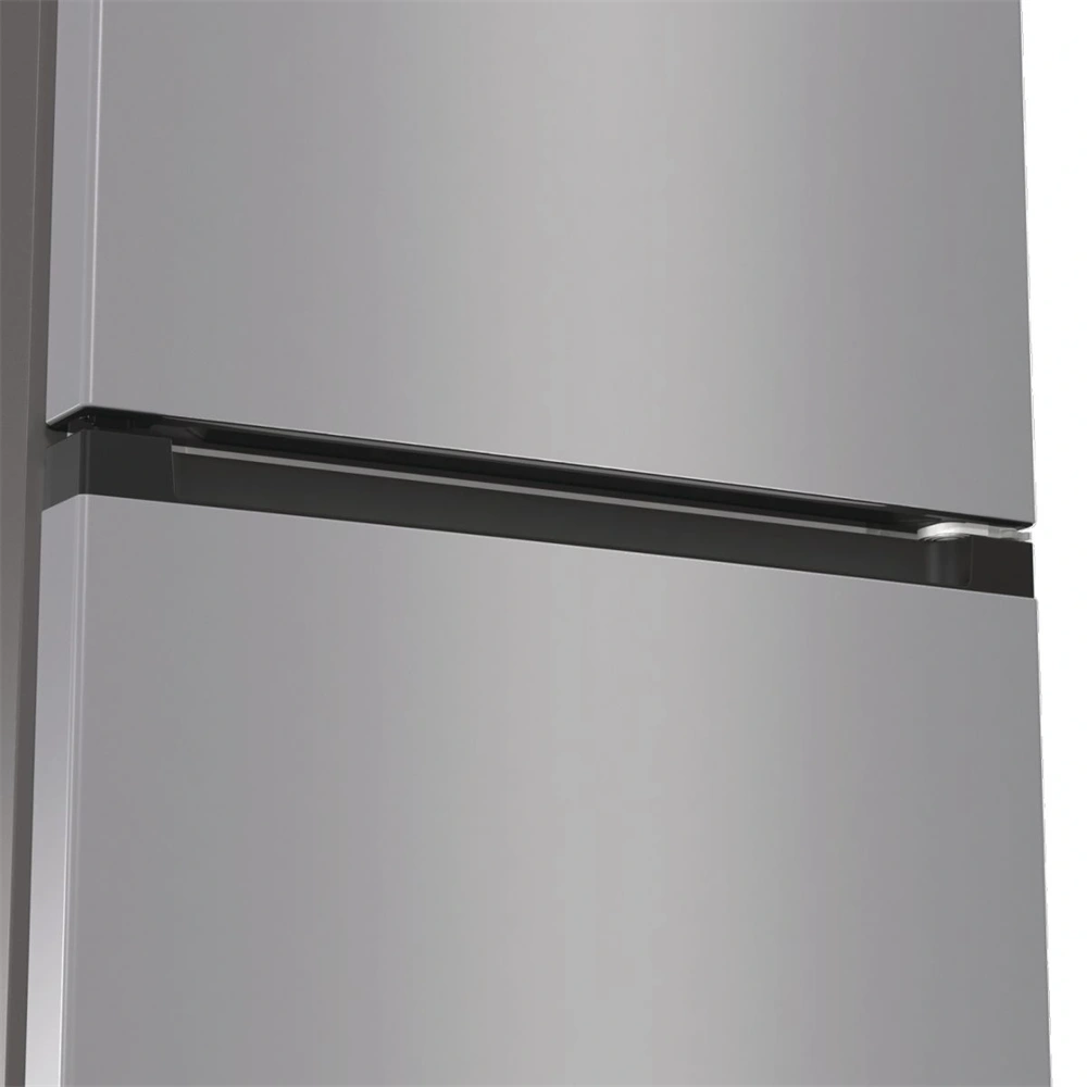 Gorenje NRK6202ES4 inox, alulfagyasztós, Hűtő:235L, Fagyasztó:96L, No frost Plus hűtőszekrény (Újszerű)