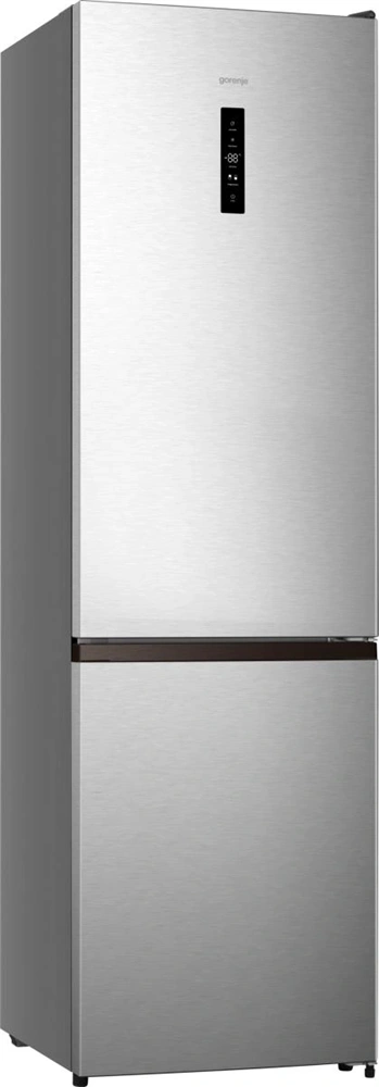 Gorenje NRK620DAXL4 inox, alulfagyasztós, Hűtő:238L, Fagyasztó:98L, hűtőszekrény