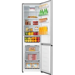 Gorenje NRK620DAXL4 inox, alulfagyasztós, Hűtő:238L, Fagyasztó:98L, hűtőszekrény