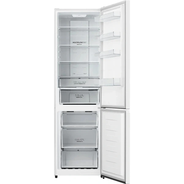 Gorenje NRK620EAW4 fehér, No Frost, alulfagyasztós, kombinált hűtőszekrény