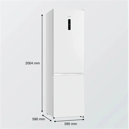 Gorenje NRK620EAW4 fehér, No Frost, alulfagyasztós, kombinált hűtőszekrény