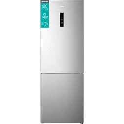 Gorenje NRK720EAXL4 szürke, alulfagyasztós, Hűtő:345L, Fagyasztó:150L, hűtőszekrény