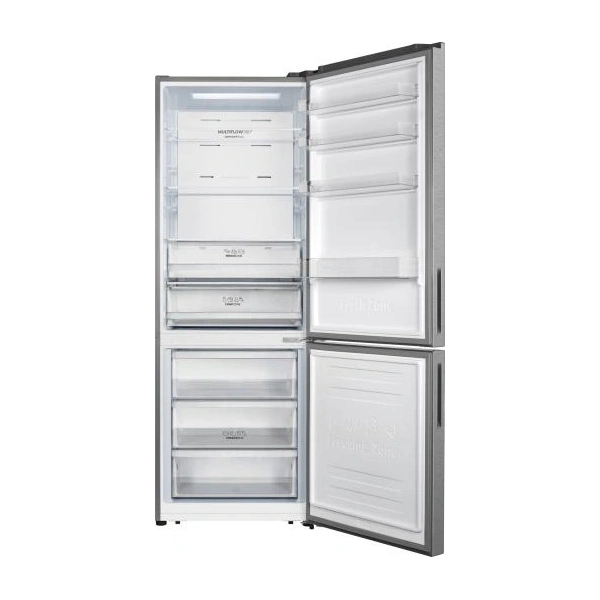 Gorenje NRK720EAXL4 szürke, alulfagyasztós, Hűtő:345L, Fagyasztó:150L, hűtőszekrény