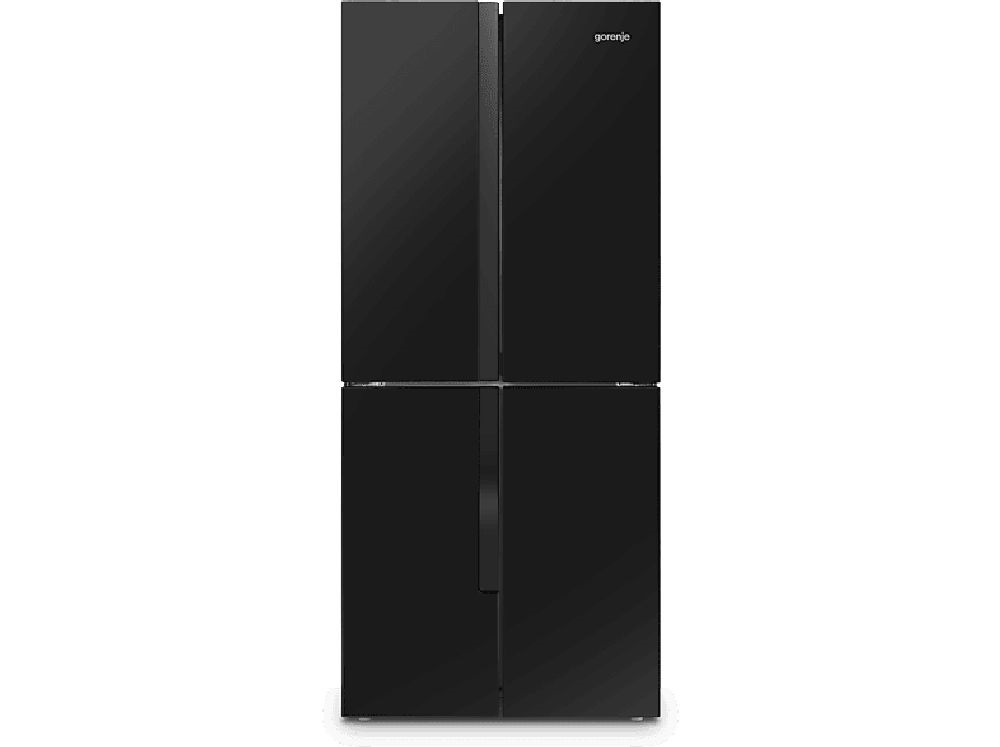 Gorenje NRM818EMB fekete, Side-by-Side, Hűtő:278L, Fagyasztó:149L, No frost hűtőszekrény