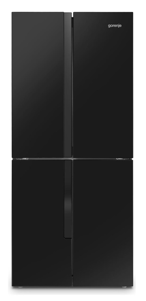 Gorenje NRM818EMB fekete, Side-by-Side, Hűtő:278L, Fagyasztó:149L, No frost hűtőszekrény