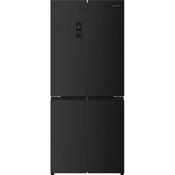 Gorenje NRM819E61BX fekete, Multidoor, Hűtő:311L, Fagyasztó:149L, hűtőszekrény