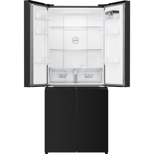 Gorenje NRM819E61BX fekete, Multidoor, Hűtő:311L, Fagyasztó:149L, hűtőszekrény