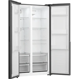 Gorenje NRS917E41BX fekete, No Frost, Side-by-Side, 544 l, hűtőszekrény