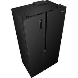 Gorenje NRS917E41BX fekete, No Frost, Side-by-Side, 544 l, hűtőszekrény