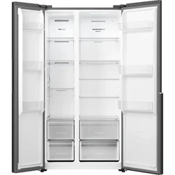 Gorenje NRS917E41BX fekete, No Frost, Side-by-Side, 544 l, hűtőszekrény