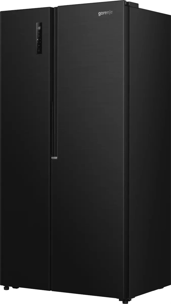 Gorenje NRS917E41BX fekete, No Frost, Side-by-Side, 544 l, hűtőszekrény