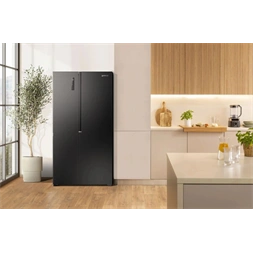 Gorenje NRS917E41BX fekete, No Frost, Side-by-Side, 544 l, hűtőszekrény