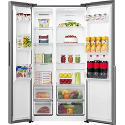 Gorenje NRS917E41X inox, No Frost, Side-by-Side, 544 l, hűtőszekrény