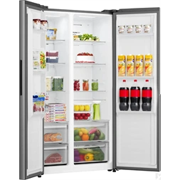Gorenje NRS917E41X inox, No Frost, Side-by-Side, 544 l, hűtőszekrény
