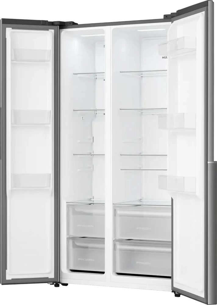 Gorenje NRS917E41X inox, No Frost, Side-by-Side, 544 l, hűtőszekrény