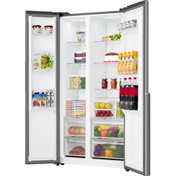 Gorenje NRS917E41X inox, No Frost, Side-by-Side, 544 l, hűtőszekrény