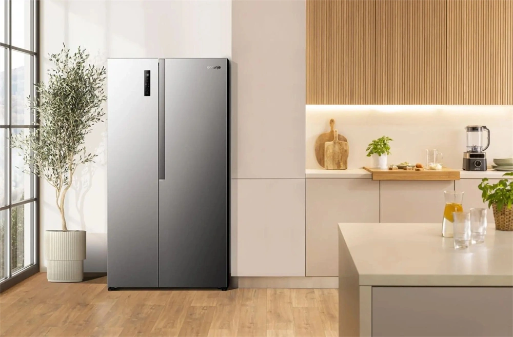 Gorenje NRS917E41X inox, No Frost, Side-by-Side, 544 l, hűtőszekrény
