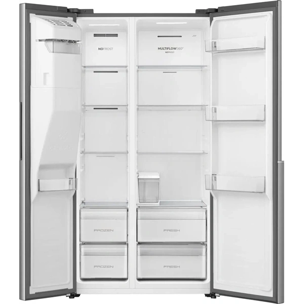 Gorenje NRS917E61X inox, No Frost, Side-by-Side, hűtőszekrény
