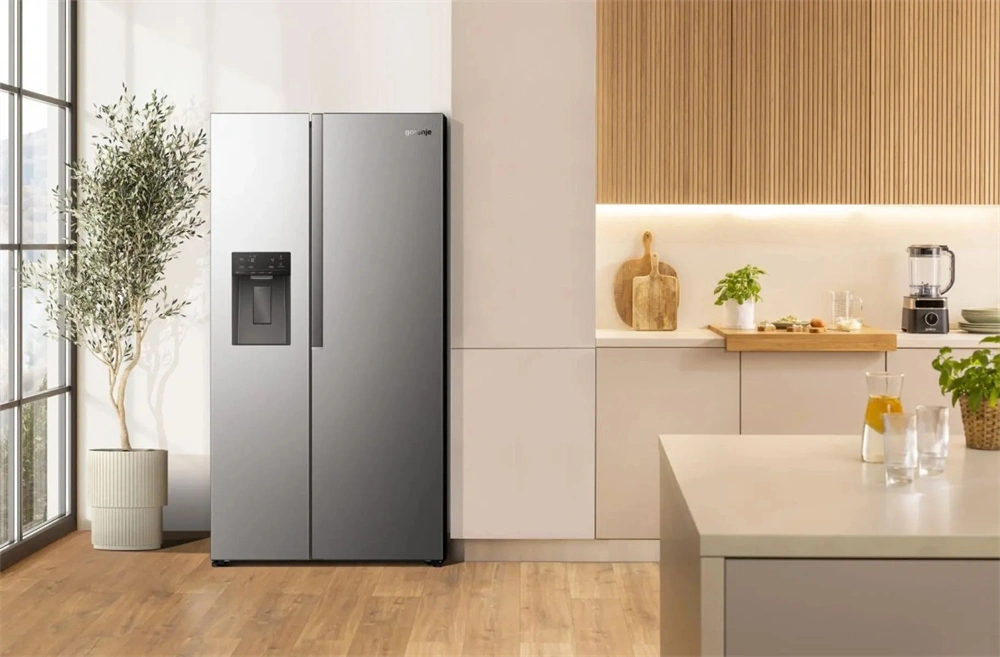 Gorenje NRS917E61X inox, No Frost, Side-by-Side, hűtőszekrény