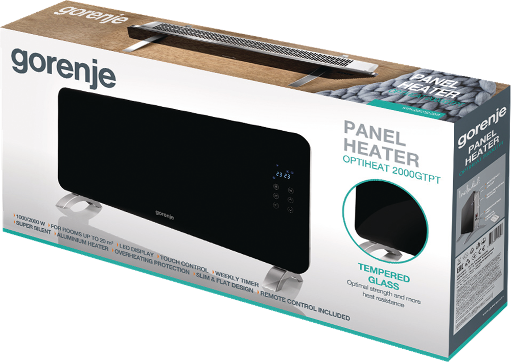 Gorenje OptiHeat 2000 GTPT 2000W hősugárzó