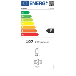 Gorenje R39FPW4 fehér, egyajtós, Hűtő:92L, hűtőszekrény (Használt - A)