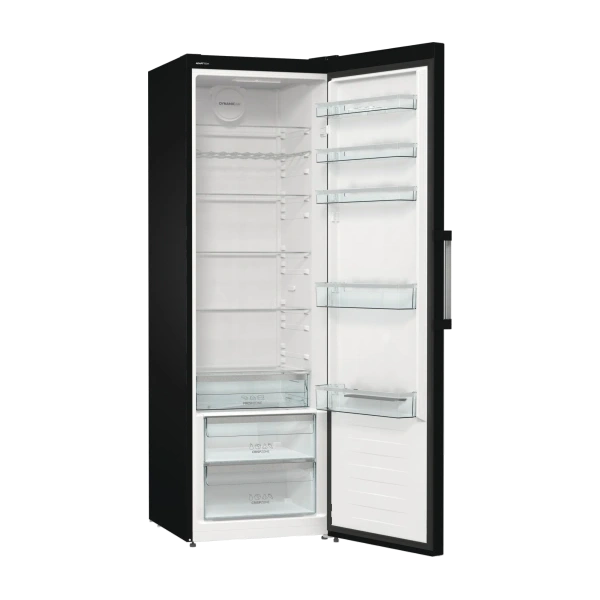 Gorenje R619DABK6 fekete, egyajtós, Hűtő:398L, hűtőszekrény