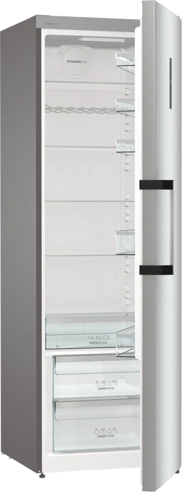 Gorenje R619DAXL6 inox, egyajtós, Hűtő:398L, hűtőszekrény