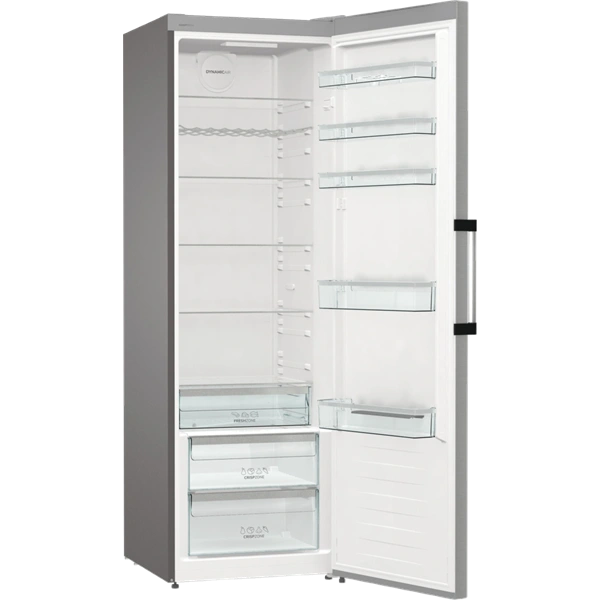 Gorenje R619DAXL6 inox, egyajtós, Hűtő:398L, hűtőszekrény