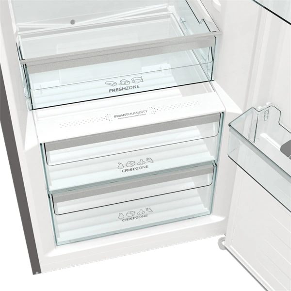 Gorenje R619DAXL6 inox, egyajtós, Hűtő:398L, hűtőszekrény