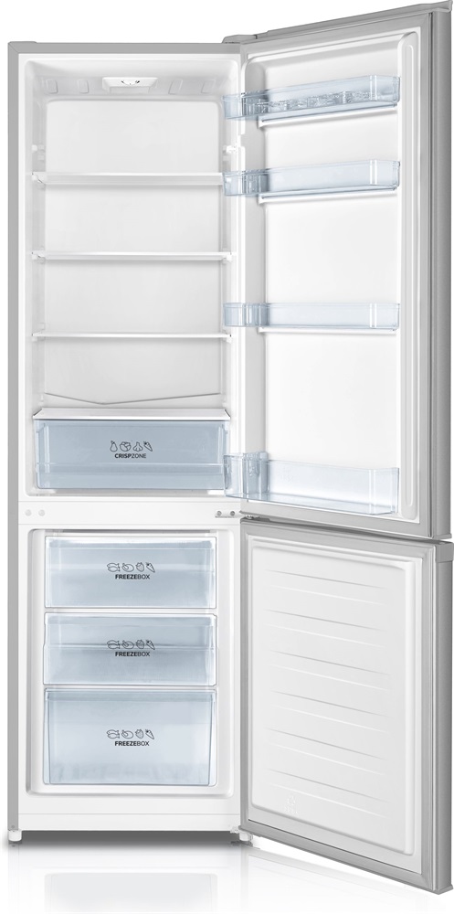 Gorenje RK4182PS4 szürke, alulfagyasztós, Hűtő:198L, Fagyasztó:71L, hűtőszekrény